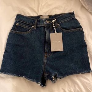NWT Everlane Way High Jean Short